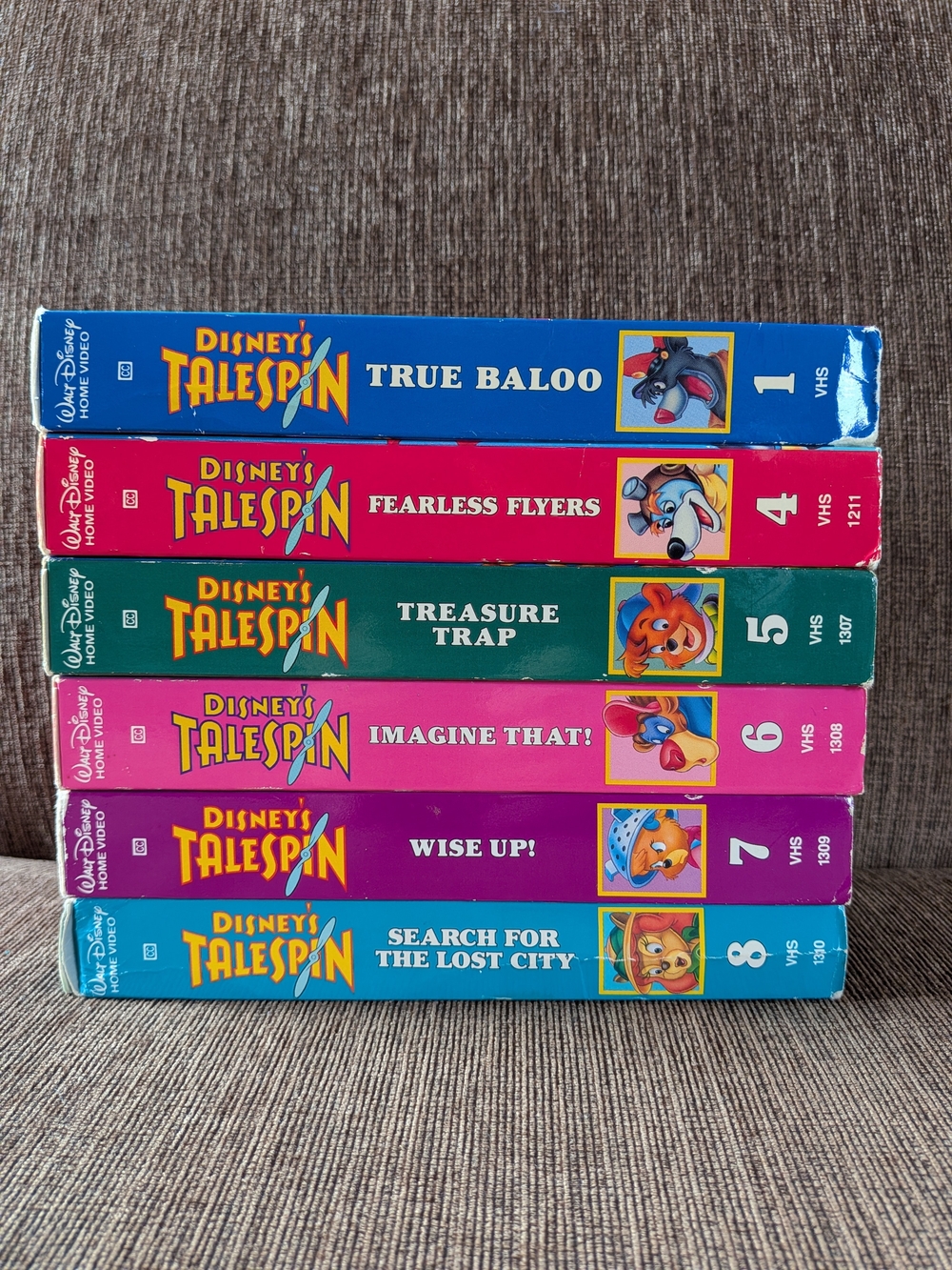 Disney's TaleSpin VHS Lot